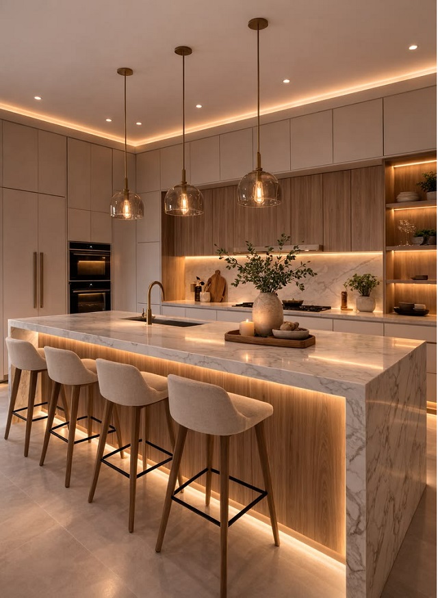 Tổng hợp các loại vật liệu làm tủ bếp thịnh hành nhất hiện nay