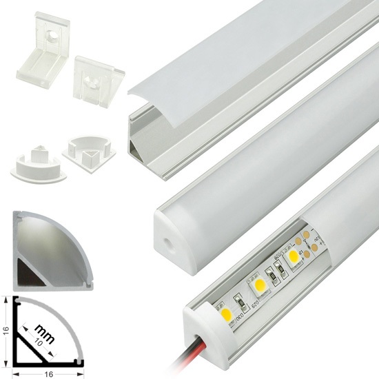 Cấu tạo thanh nhôm định hình Led