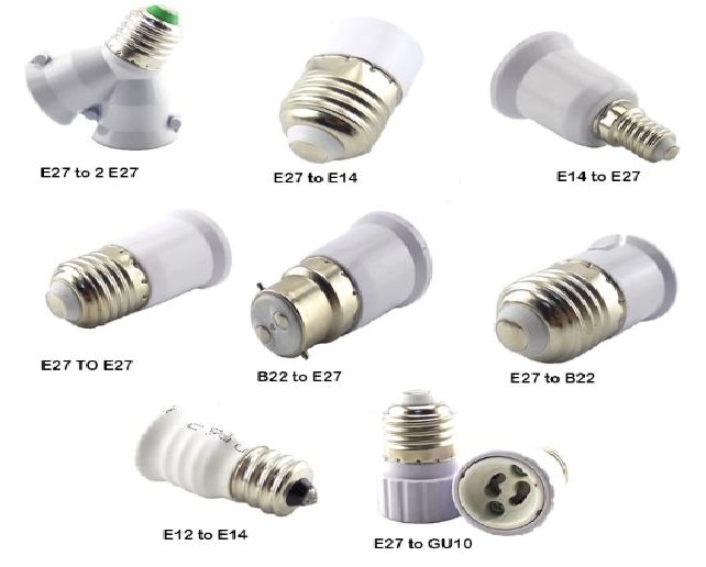 Đui đèn là gì? Các loại đui đèn E27, đui xoáy, chuôi đèn LED phổ biến