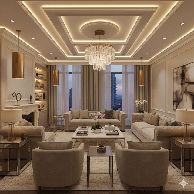 Thiết kế chiếu sáng dân dụng, phục vụ nhu cầu sinh hoạt của gia đình bạn