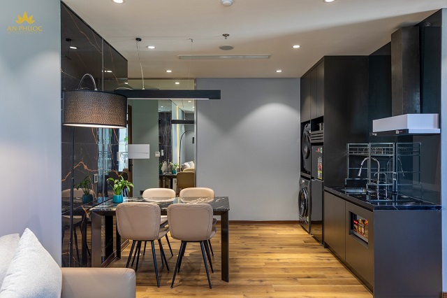 Thiết kế chiếu sáng chung cư có diện tích nhỏ được đội ngũ kỹ thuật An Phước thực hiện