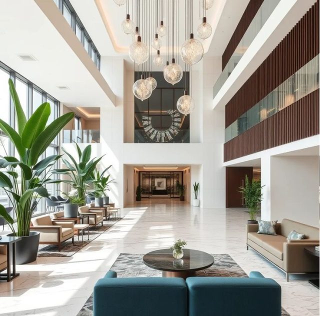 Giải pháp thiết kế chiếu sáng khách sạn chuyên nghiệp