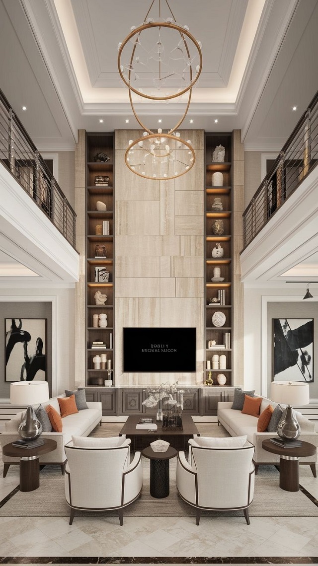 Giải pháp thiết kế chiếu sáng phòng khách hiện đại, thông minh