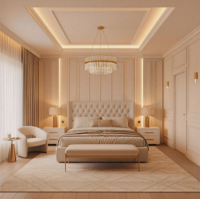 Thiết kế chiếu sáng phòng ngủ đẹp, khoa học, tốt cho sức khỏe