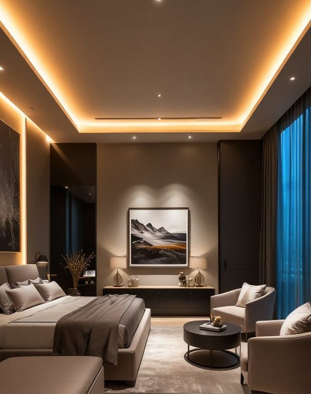 Thiết kế chiếu sáng phòng ngủ đẹp, khoa học, tốt cho sức khỏe