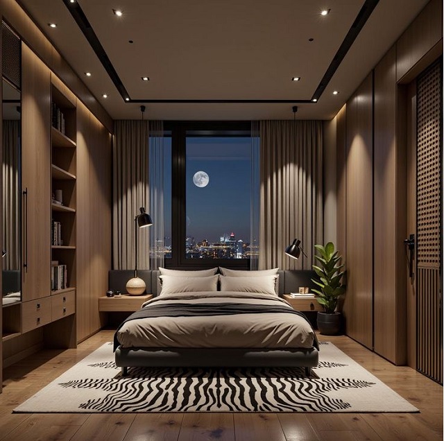 Thiết kế chiếu sáng phòng ngủ đẹp, khoa học, tốt cho sức khỏe