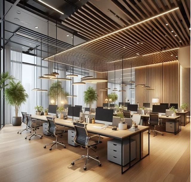 Thiết kế chiếu sáng văn phòng làm việc chuẩn khoa học | An Phước