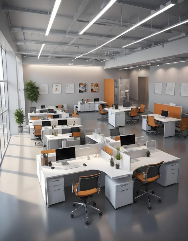 Thiết kế chiếu sáng văn phòng làm việc chuẩn khoa học | An Phước
