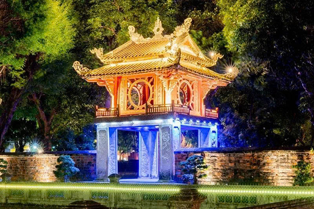 Giải pháp chiếu sáng mỹ thuật cho công trình kiến trúc cổ
