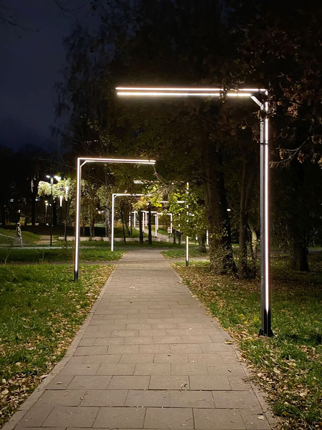 Thiết kế đèn chiếu sáng công viên thẩm mỹ, bền bỉ