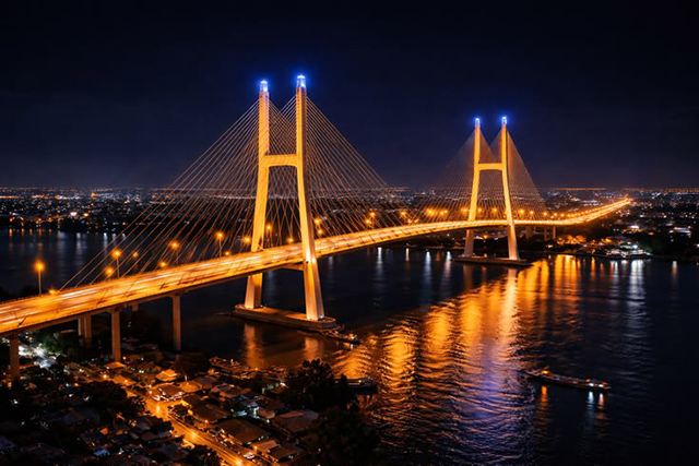 Giải pháp thiết kế chiếu sáng cầu hiệu quả và bền vững