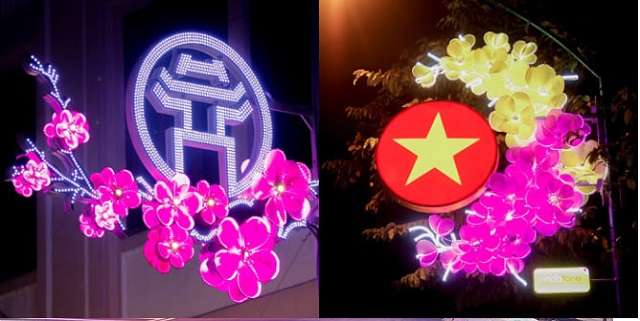 Mẫu đèn Led trang trí cột điện đường phố thẩm mỹ cao