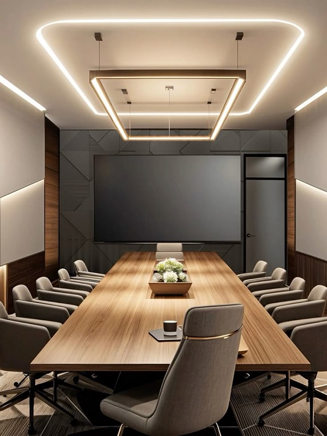 Đèn thả văn phòng – Chiếu sáng hiện đại cho không gian làm việc 