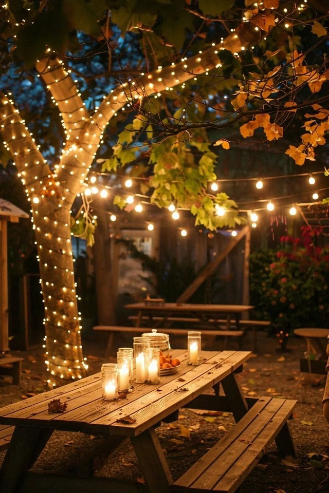 Top 10 ý tưởng sử dụng đèn trang trí cây đẹp nhất