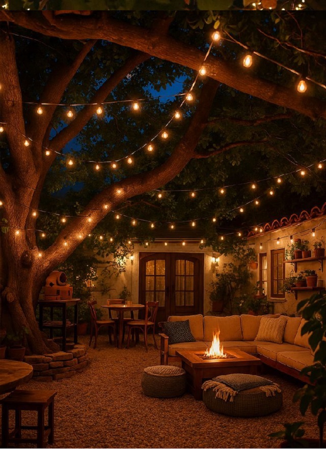 Top 10 ý tưởng sử dụng đèn trang trí cây đẹp nhất