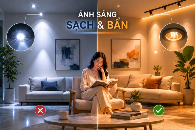 ÁNH SÁNG KHÔNG CHỈ CÓ SÁNG HAY TỐI, ÁNH SÁNG CÒN CÓ “SẠCH” VÀ “BẨN”